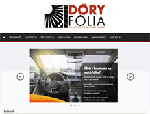 Tablet Screenshot of doryfolia.hu